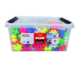 Plus-Plus Box BIG Neon 600 dílků