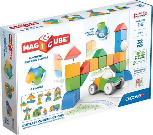 Geomag Magicube Shapes 32 dílků