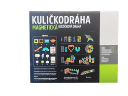 Kuličkodráha magnetická se světlem 49ks