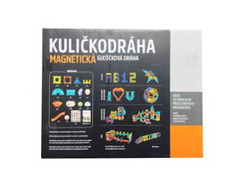 Kuličkodráha magnetická se světlem 75ks
