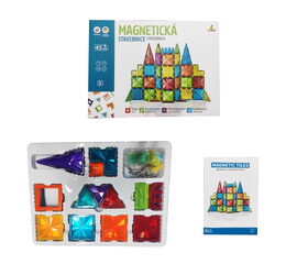 Magnetická stavebnice 45ks