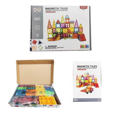 Magnetická stavebnice 66ks