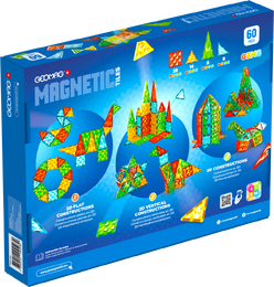 Geomag Magnetic Tiles 60 dílků