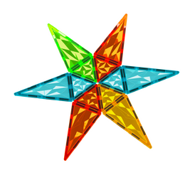 Geomag Magnetic Tiles Raketa 32 dílků