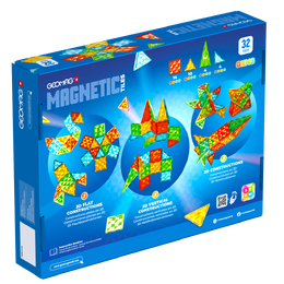 Geomag Magnetic Tiles Raketa 32 dílků