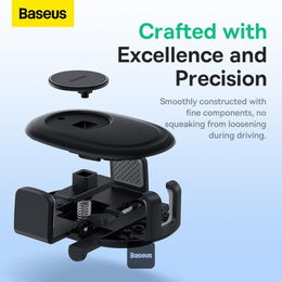 Univerzální držák do auta s upevněním na palubní desku Baseus UltraControl  Lite Series černý