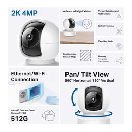 Kamera TP-Link Tapo C222 IP, 3MPx, WiFi, přísvit