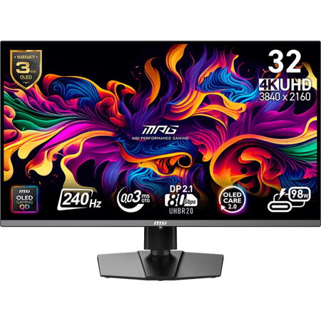 MPG 322URX QD-OLED 31,5 UHD 240Hz MSI