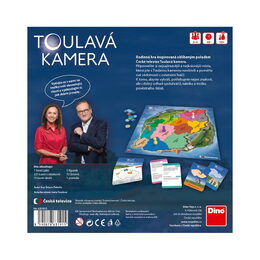 Toulavá kamera rodinná společenská hra v krabici 24x24x6cm