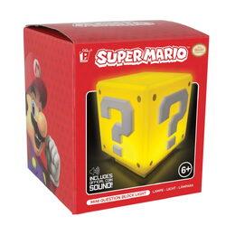 Světlo Super Mario - mini Question blok
