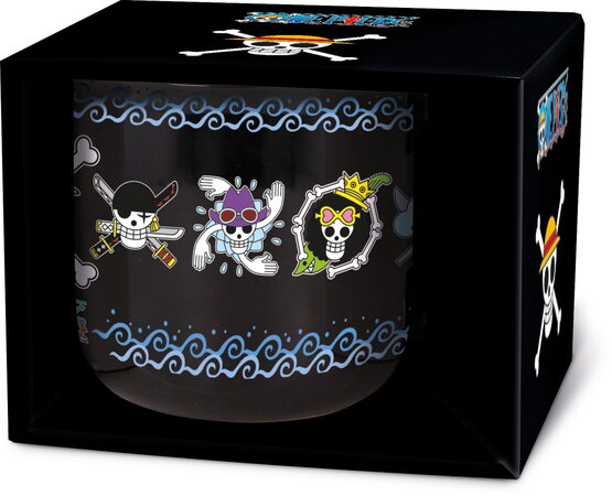 Hrnek keramický 400 ml, One Piece - Skulls
