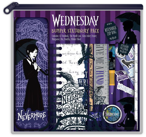 Wednesday školní set velký