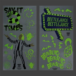 Beetlejuice samolepky