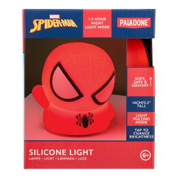 Spiderman světlo SquisyGlo silikonové