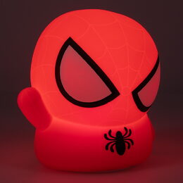 Spiderman světlo SquisyGlo silikonové