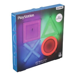 Playstation neon světlo