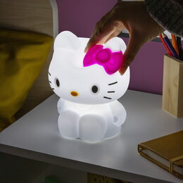 Hello Kitty světlo SquisyGlo silikonové