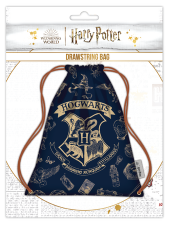 Harry Potter pytlík stahovací (Navy & Gold)