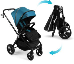 Sportovní kočárek Kidnort Isbjörn modrý