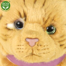Rappa Plyšová kočka zrzavá 25 cm ECO-FRIENDLY