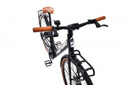 Elektrokolo Capriolo E-CITY BELT DRIVE 28" černá - šedá
