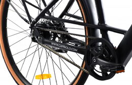 Elektrokolo Capriolo E-CITY BELT DRIVE 28" černá - šedá