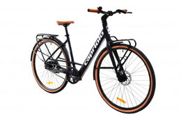 Elektrokolo Capriolo E-CITY BELT DRIVE 28" černá - šedá