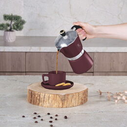 BERLINGERHAUS Konvice na espresso 6 šálků Leonardo Collection BH-8566