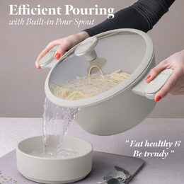 BERLINGERHAUS Sada nádobí s titanovým povrchem 15 ks Sahara Marble Collection BH-8401