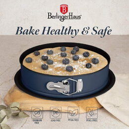 BERLINGERHAUS Forma na dort s titanovým povrchem oválná Deep Sea collection BH-8702