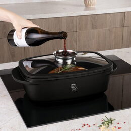 BERLINGERHAUS Pekáč s poklicí s titanovým povrchem Matte Black Collection BH-8779