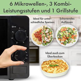 Clatronic MWG 792 20L 700/800W černá