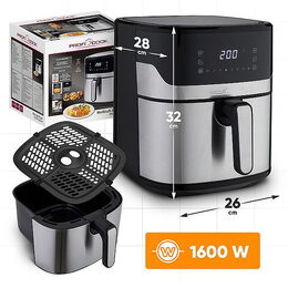 ProfiCook FR 1294 H horkovzdušná fritéza 6,5L,1600 W