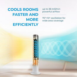 MFZ402R0BPW SLOUPOVÝ VENTILÁTOR   MIDEA