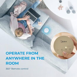 MFZ402R0BPW SLOUPOVÝ VENTILÁTOR   MIDEA