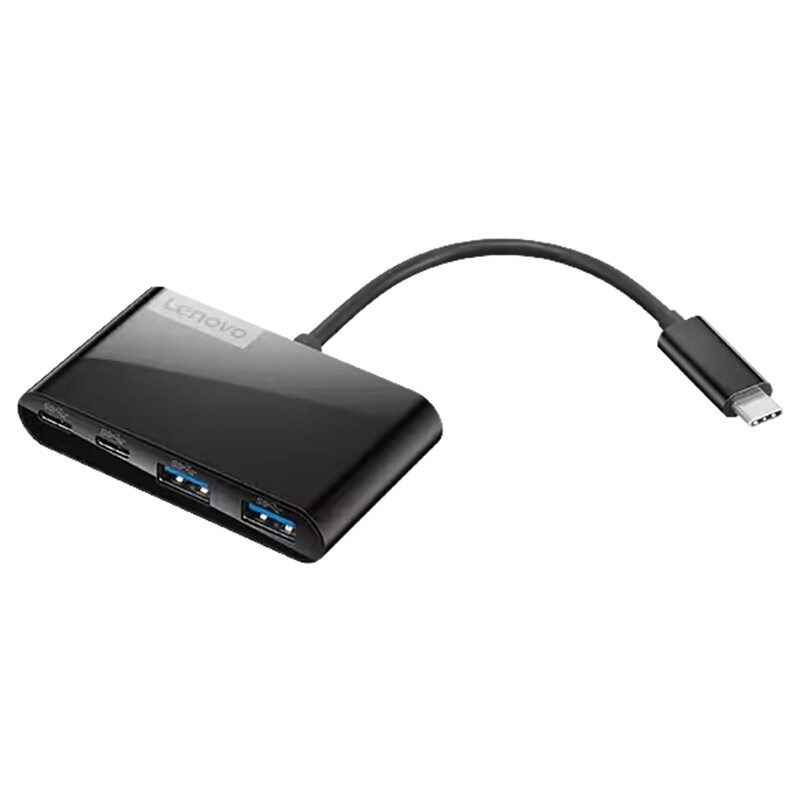 USB Hub Lenovo Select 4-Port USB-C - černý
