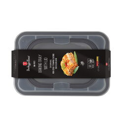 BERLINGERHAUS Plech na pečení s víkem přenosný Carbon Pro BH-7870