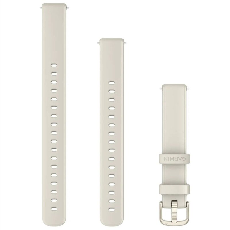 Řemínek Garmin Lily 2 (14 mm), přezka Lunar Gold - béžový