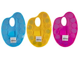 Paleta s vodovkami a štětcem