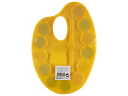 Paleta s vodovkami a štětcem