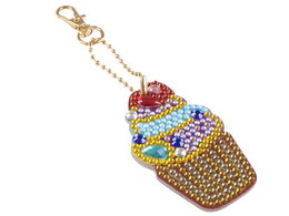 Udělej si svoji klíčenku pomocí kamínků Diamond