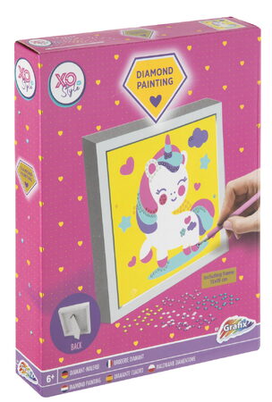 Diamantové malování s rámečkem 15x15cm