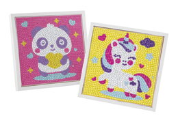 Diamantové malování s rámečkem 15x15cm