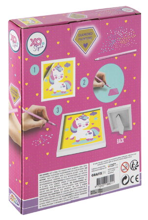 Diamantové malování s rámečkem 15x15cm