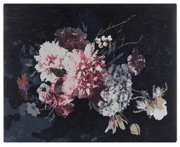 Diamantové malování květiny 40x50cm