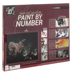 Diamantové malování květiny 40x50cm