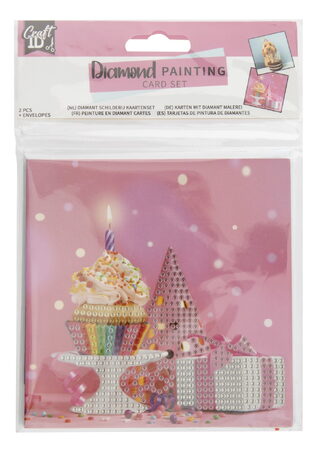 Diamantové malování přání 13x13cm