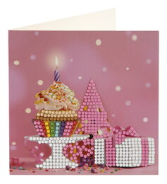 Diamantové malování přání 13x13cm