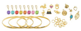 Sada na výrobu náramků s přívěsky Besties
