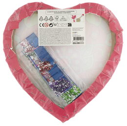 Diamantové malování Srdce 29x29,5 cm